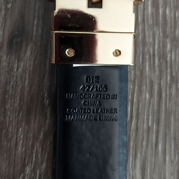 Donald J. Trump Reversible Belt Black & Brown 42 - Picture 4 of 8